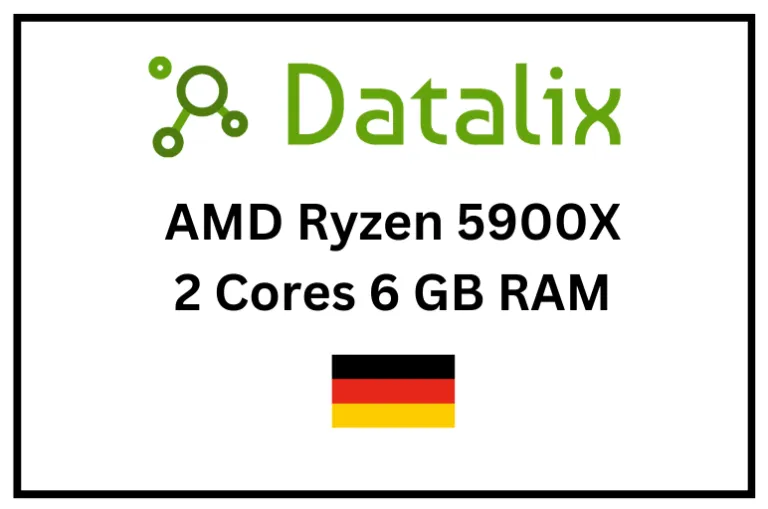 Datalix – Ryzen Gen 2 New – €4.95/month